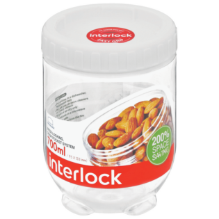 LocknLock Interlock container 700ml wt ( Order in Qty of 8)