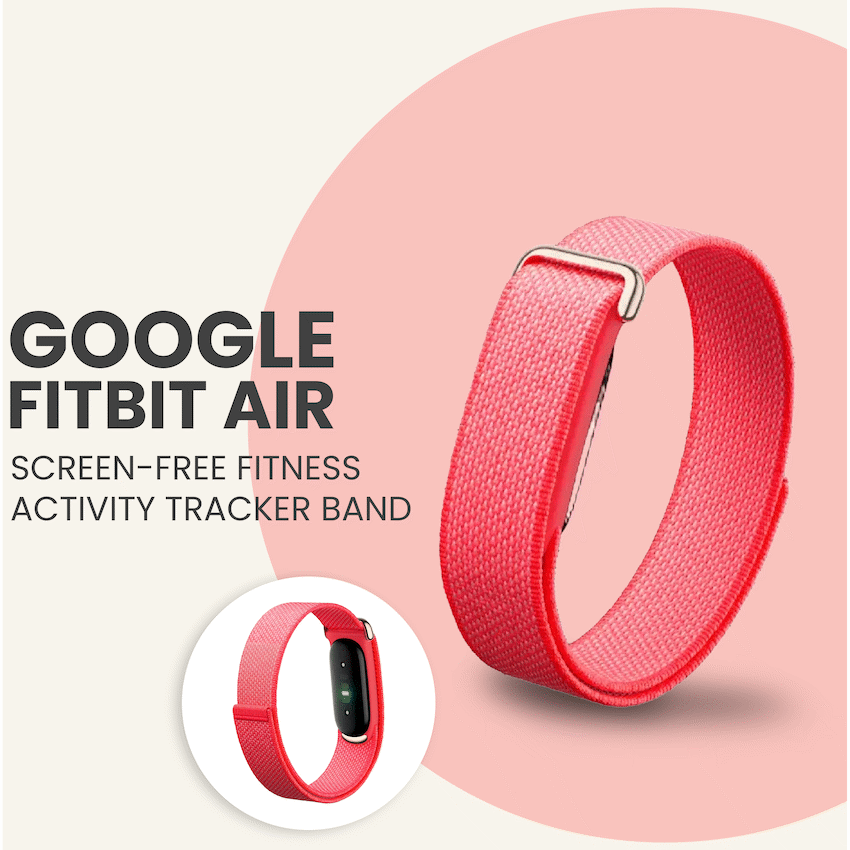 Google Fitbit Air Fitness Activity Tracker Band - Berry - Image 4