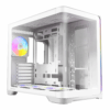 Antec C5 CURVED ARGB ATX | Micro-ATX | ITX ARGB Dual Chamber Mid-Tower Gaming Chassis - White