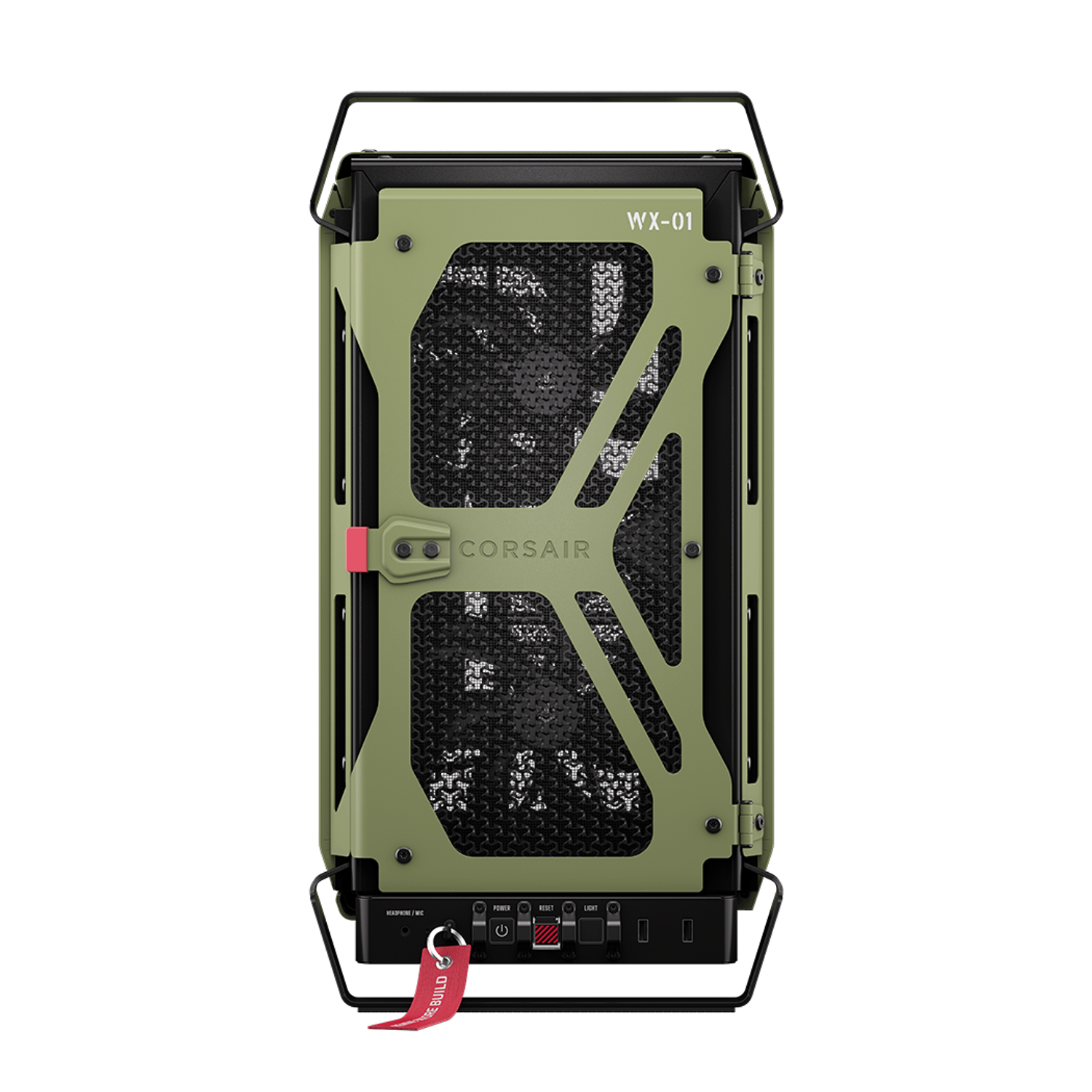 Corsair WARTHOG RS Airflow Mid-Tower Case - Olive - Image 2