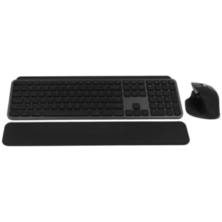 MX Keys S (Graphite) wireless high-performance keyboard and mouse combo