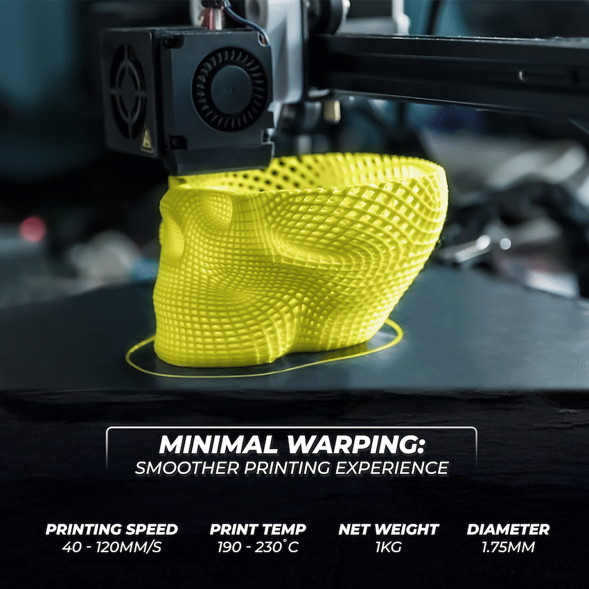Creality CR-PLA Filament, yellow 1Kg - Image 4