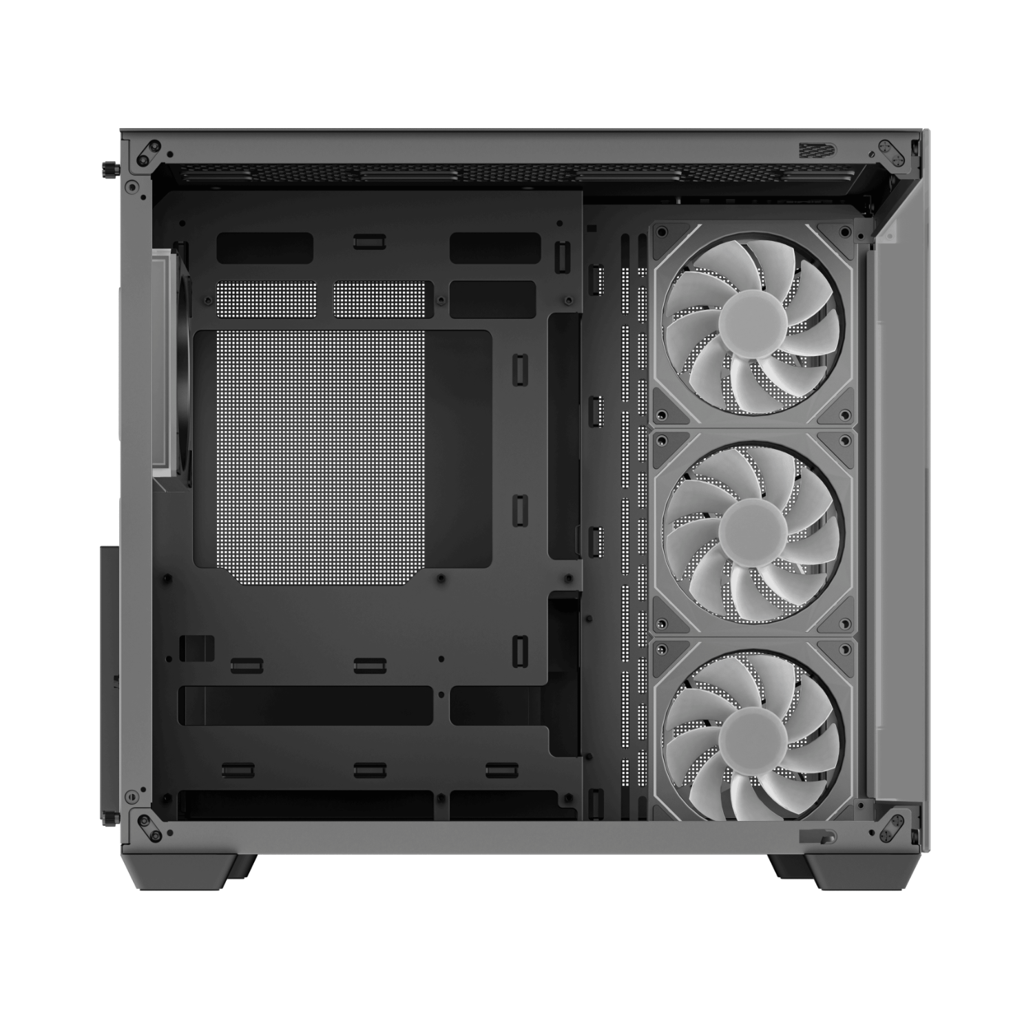 DeepCool CG530 4F Tempered Glass ATX Gaming Chassis - Black - Image 7