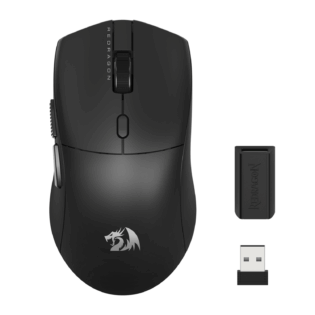 Redragon M919-ULT SPARDA 45000DPI 8K Wireless Gaming Mouse - Black
