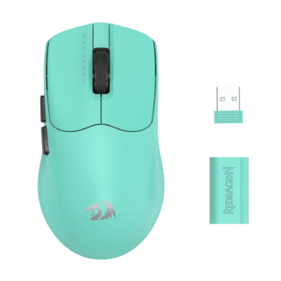 Redragon AXION 45000DPI 8K Polling Gaming Wireless Mouse - Turquoise